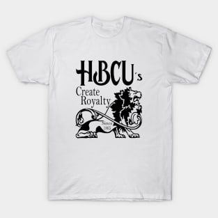 HBCU Historically Black Colleges and Universities Create Royalty T-Shirt